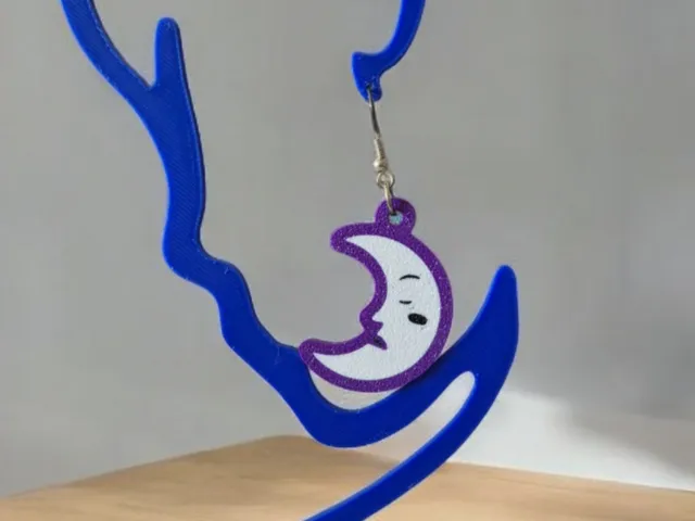 Mystical Moon Earrings