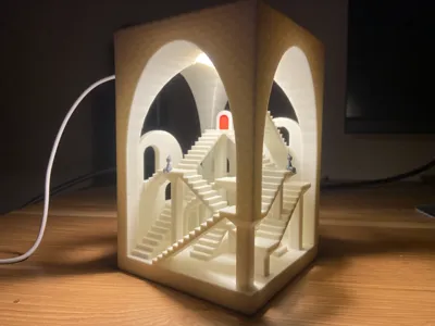 Diorama Abstract Lamp – Book Nook (LED Lamp 001)
