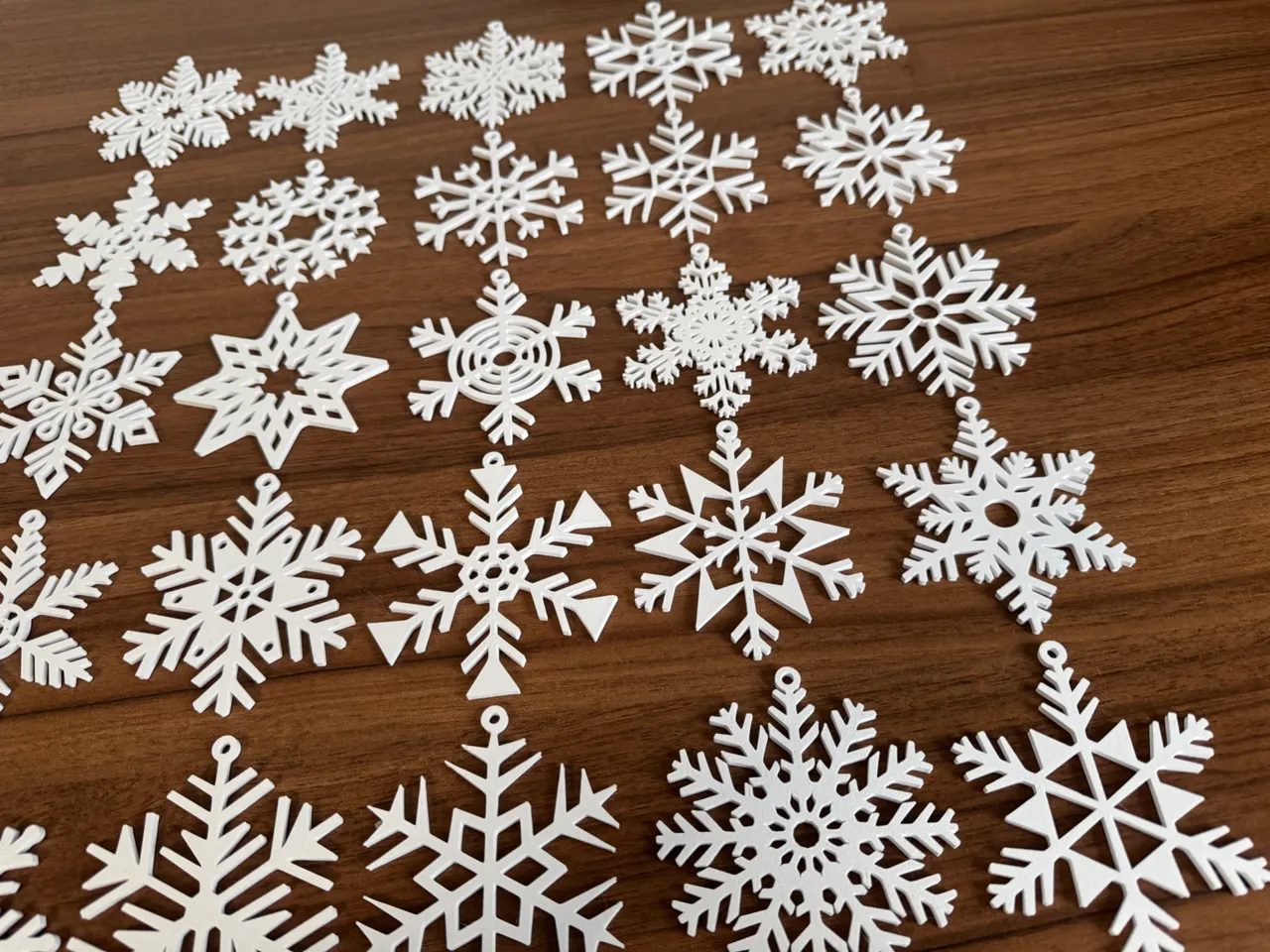 Snowflake Ornaments Christmas Decoration view 4