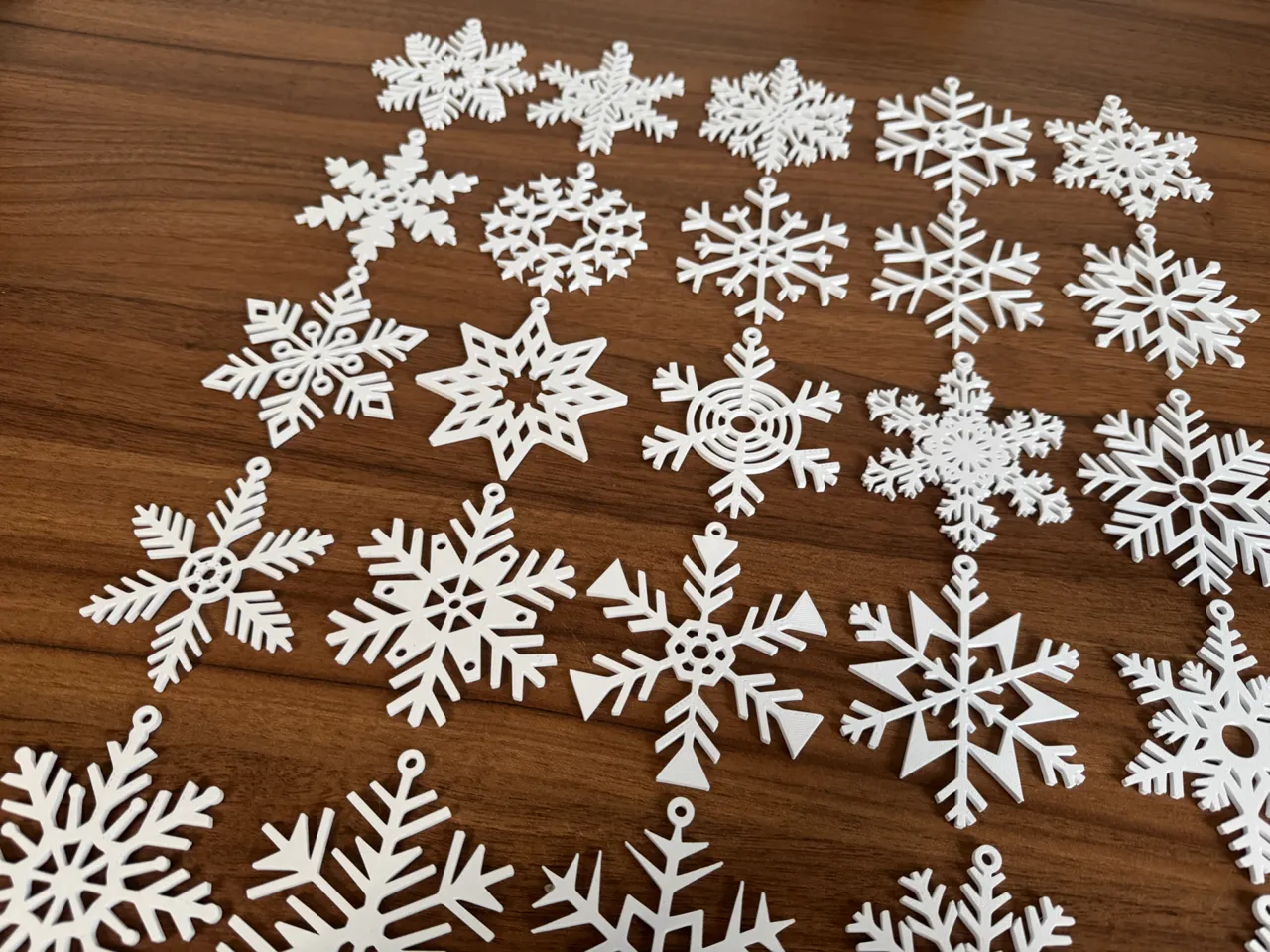 Snowflake Ornaments Christmas Decoration view 3