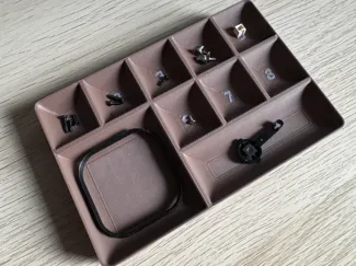 Gridfinity disassembly organizer / Screw order mat