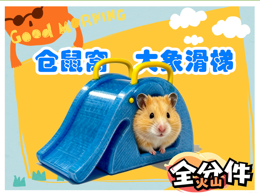 仓鼠窝大象滑滑梯