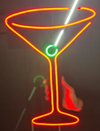 Martini LED Sign