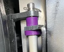 Newmar coach (RV) cargo door spacers