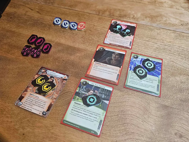 Netrunner Token Set