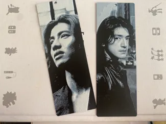 木村+金城武男神  浮雕书签