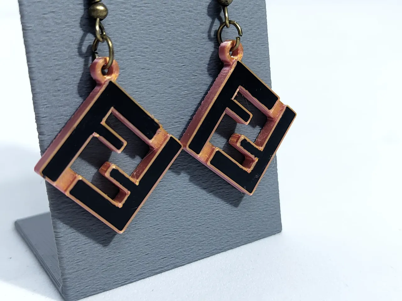 Inspired by fendi style earrings jewelry view 3