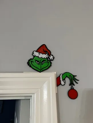 Door Corner Grinch (A1 Mini)