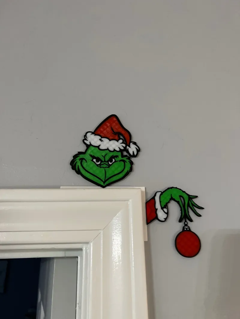 Door Corner Grinch (A1 Mini)