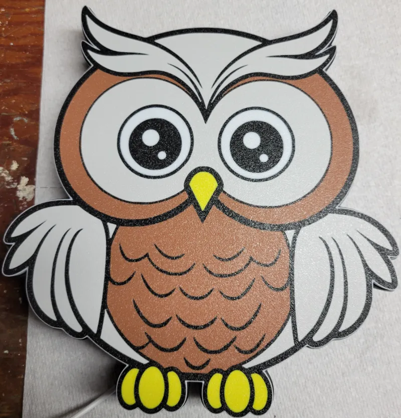 Owl Light Box