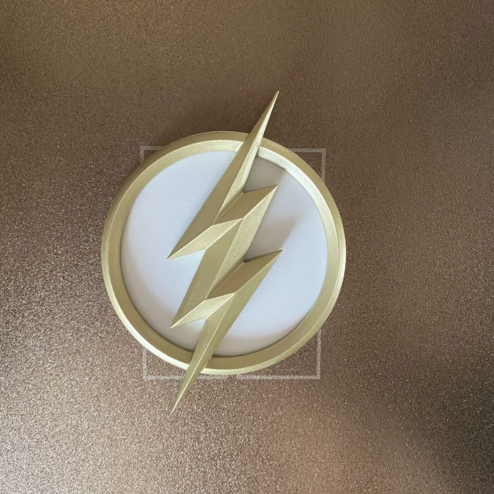 The Flash Logo Remixed by SpaceSpeedster MakerWorld