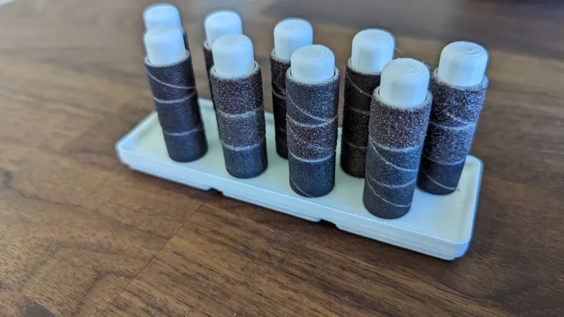 Gridfinity Dremel Sanding Band Holder