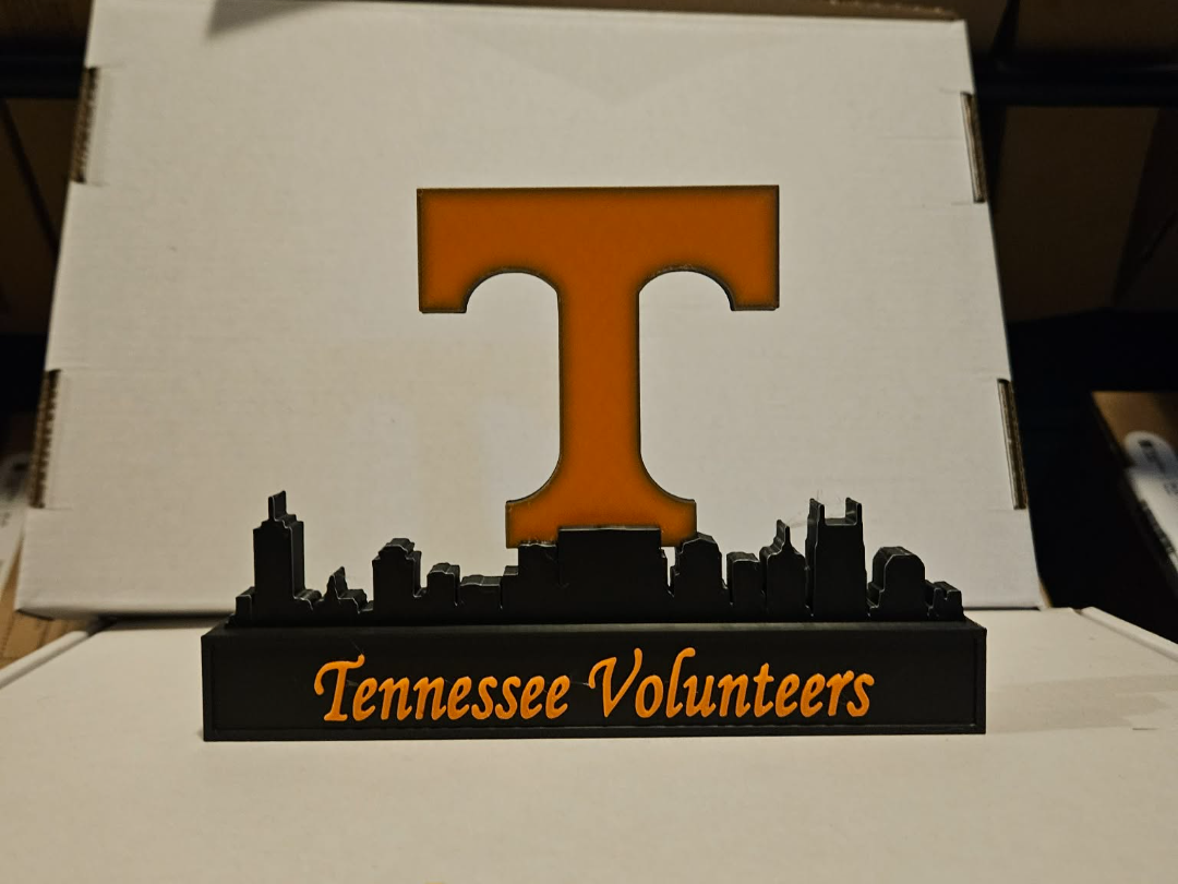 NCAA - Tennessee Volunteers with skyline display