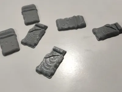 DND Bedroll Scatter Terrain - 28mm