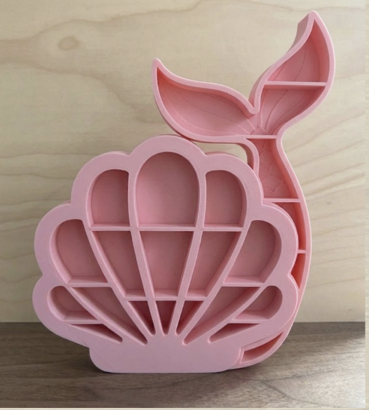 Miniatura 2 do modelo 3D Mermaid Shell-F 