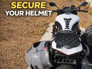 under seat motorcycle helmet hanger