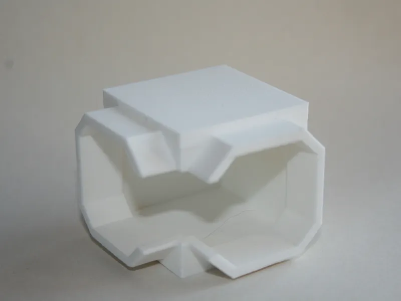 Cable Duct 40x40 Right Angle (90° Corner Piece)