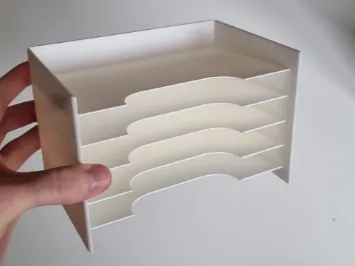 Index card holder (A6, scalable)