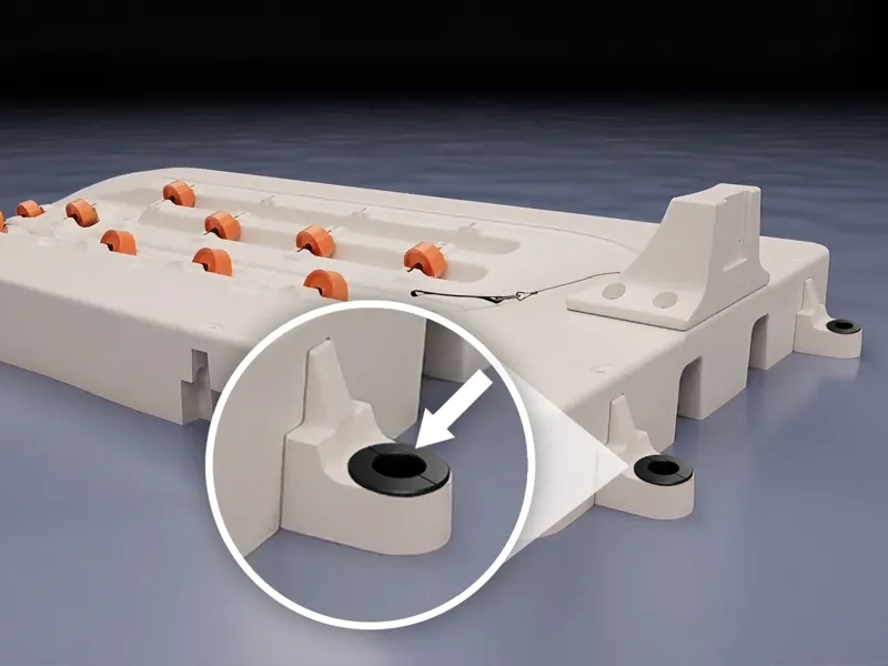 PWC Dock Adapter (3" to 2")