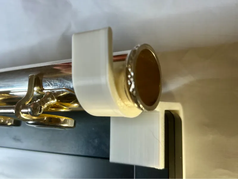 Flute shelf (hooks) for monitor