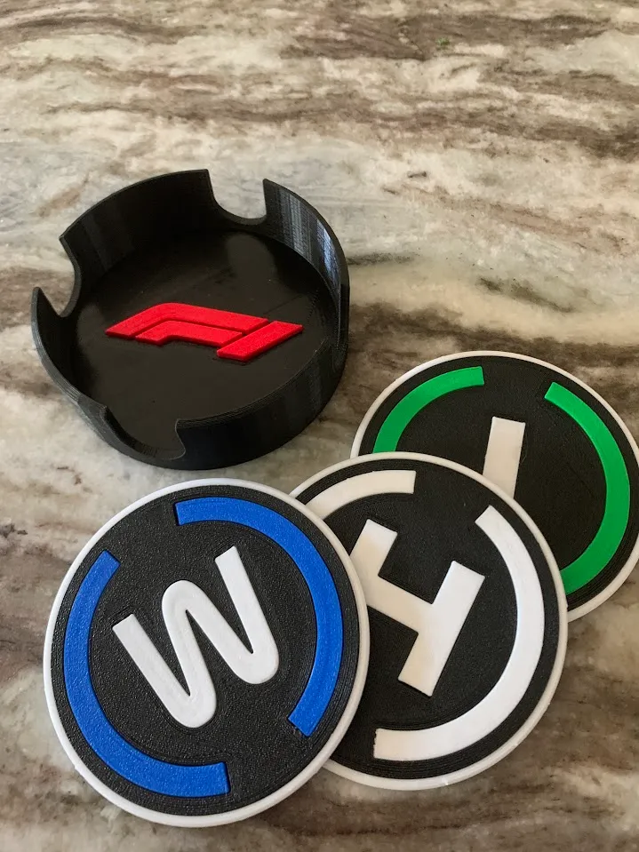 F1 Style Drink Coasters