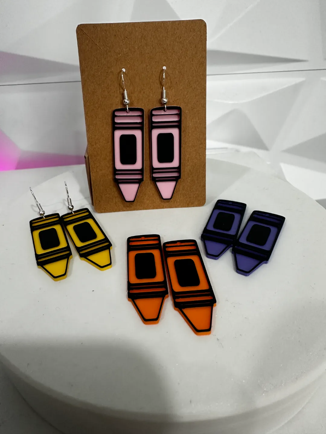 Crayon Earrings view 3