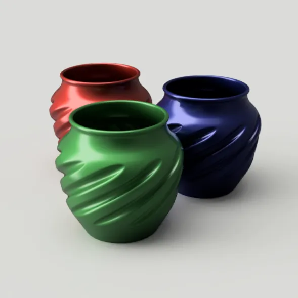 Spiral Plant Pot