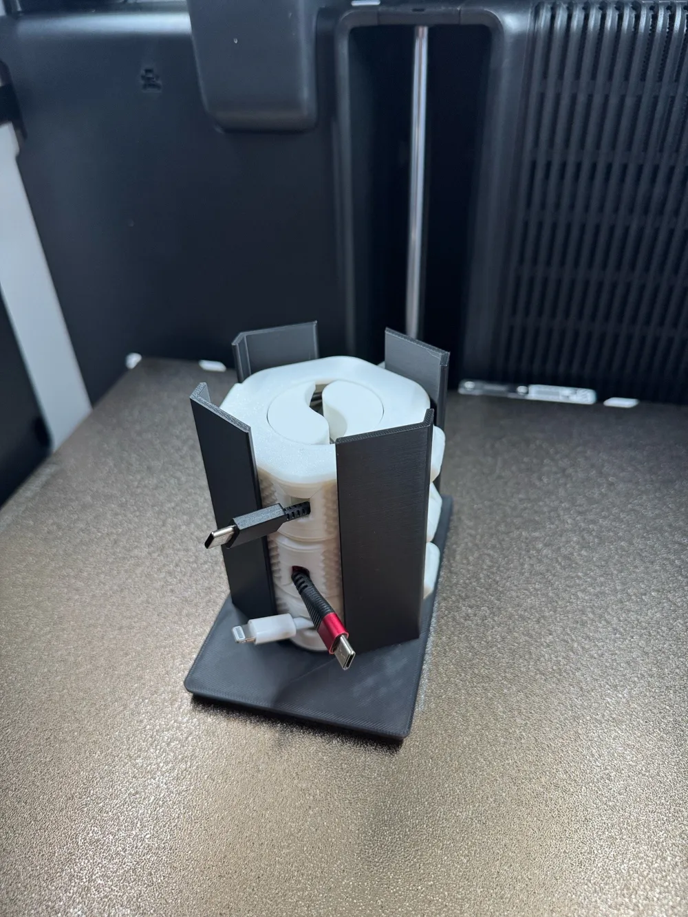 Portable Cable Organizer Gridfinity Stack - Free 3D Print Model ...