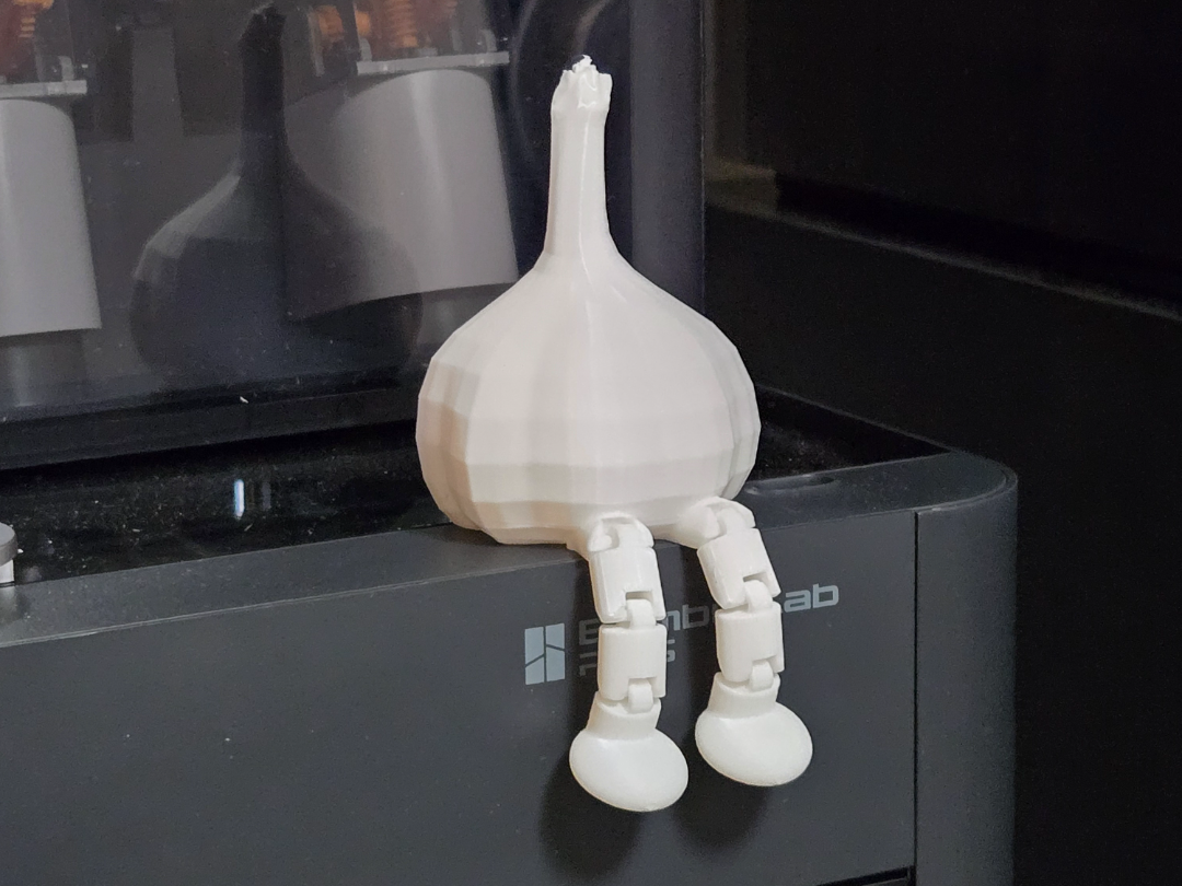 Garlic Bulb with Legs