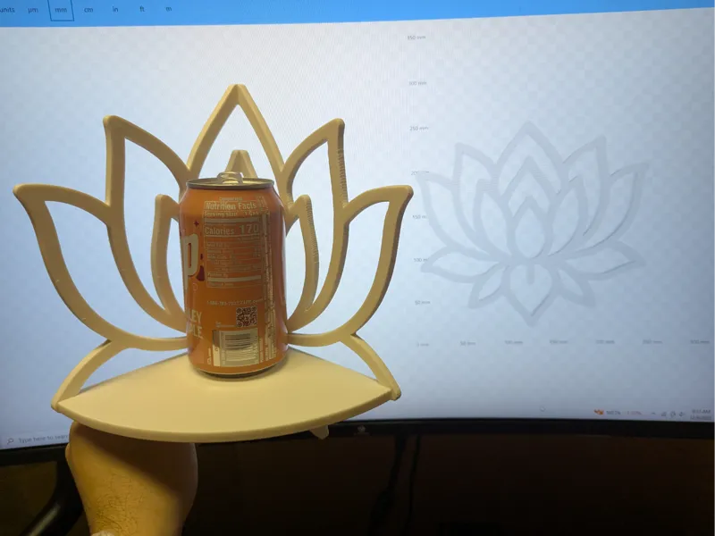 Lotus Flower Corner Shelf Wall Decor 莲花墙角置物架