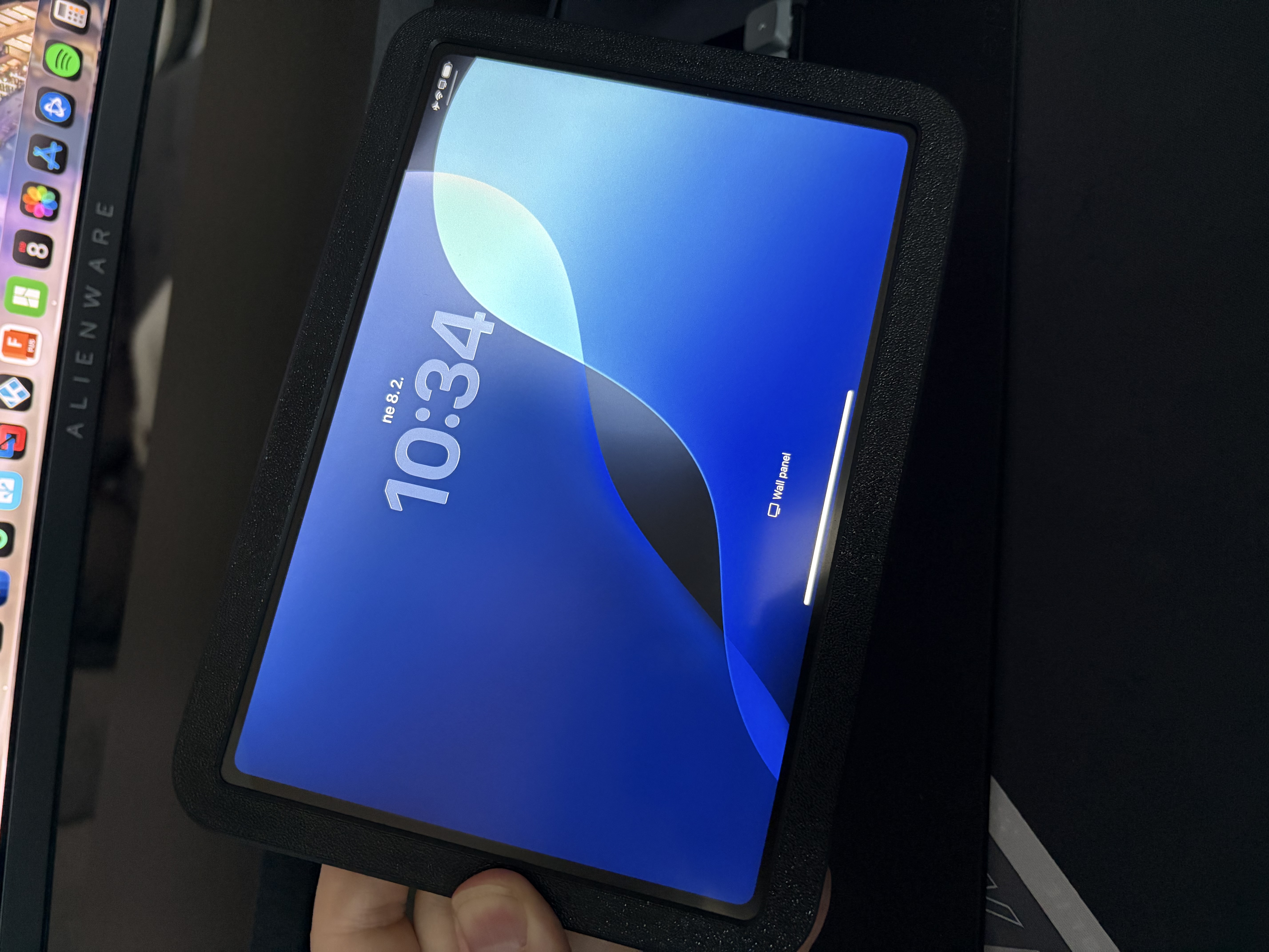 Miniatura 6 do modelo 3D Customizable wall tablet mount holder