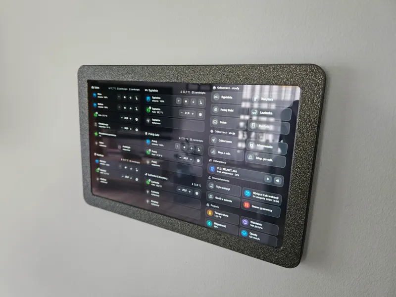 Customizable wall tablet mount holder
