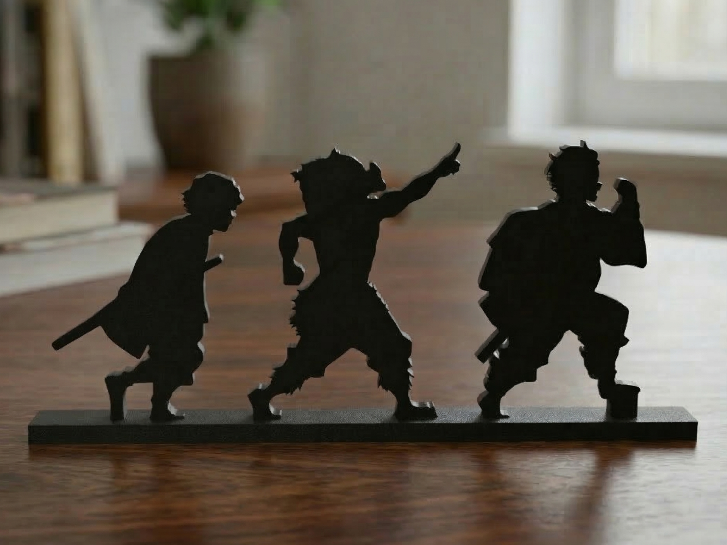 Tanjiro,Inosuke,Zenitsu 3in1 3Dprint Silhouette 91