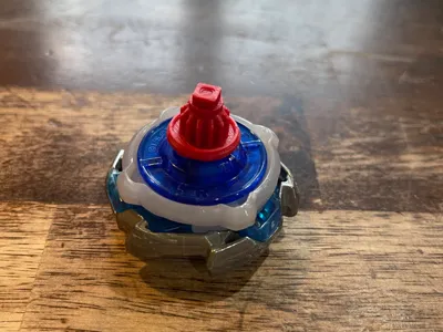 Square Flat Beyblade X custom bit