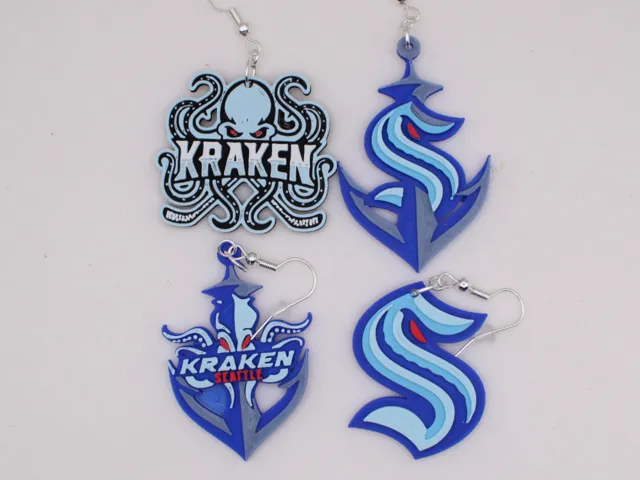 Seattle Kraken Earrings