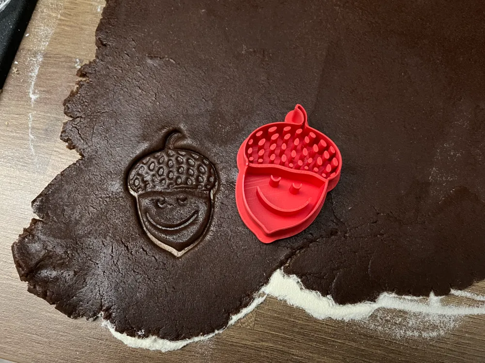 Fre File FREE TO SELL! – Acorn Cookie Cutter - Free 3D Print Model - MakerWorld