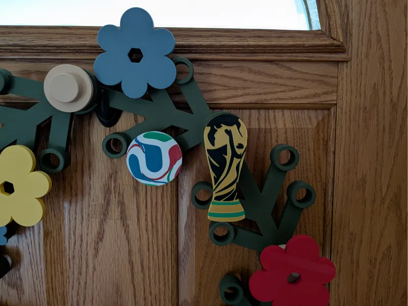 World Cup 2026 decor for not another brick wreath