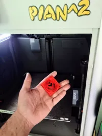 Porte-clés cœur gyroscopique — photo 2