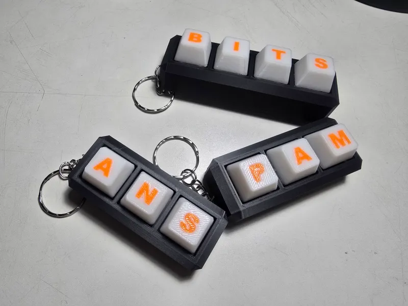 Keycap Fidget Holder
