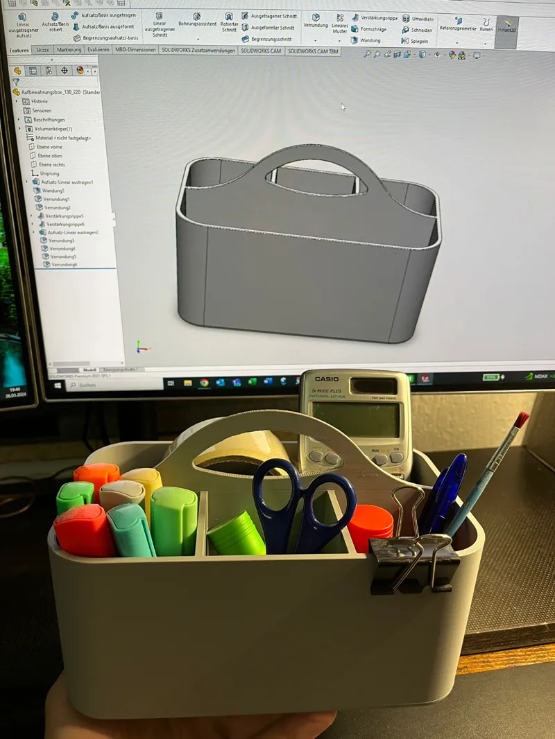 Aufbewahrungsbox / Stiftebox Organizer