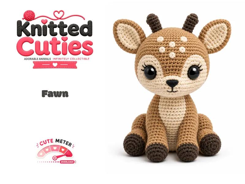 Knitted Cuties | Fawn