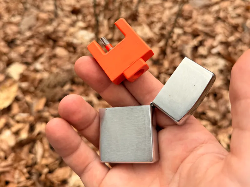 Compact Bit Holder Insert- Zippo-Style Case Insert