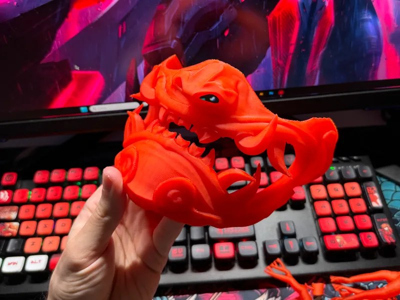 Classic Japanese Oni Mask 001