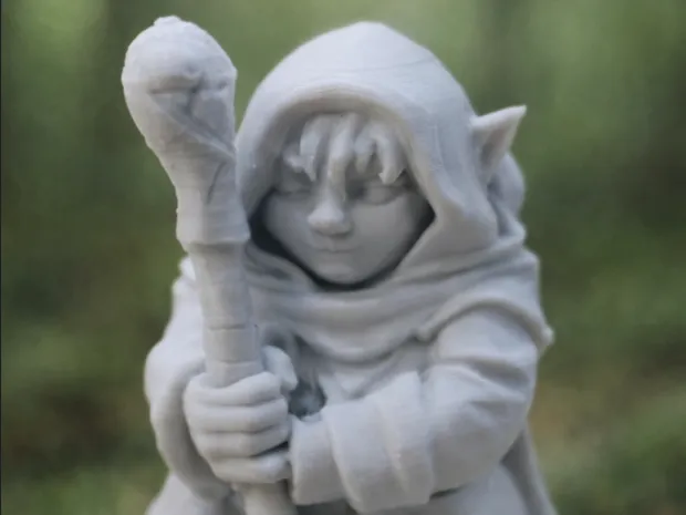 Forest Gnome Druidess – D&D Miniature