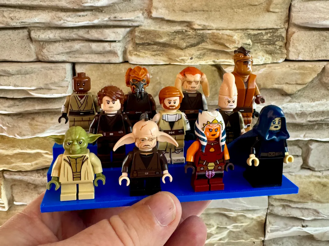 Minifigures Stand (12 pieces) by MH_Design MakerWorld: Download Free 3D ...