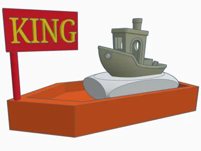 Welcoming the KING of 3D PRINTING THE BENCHY
