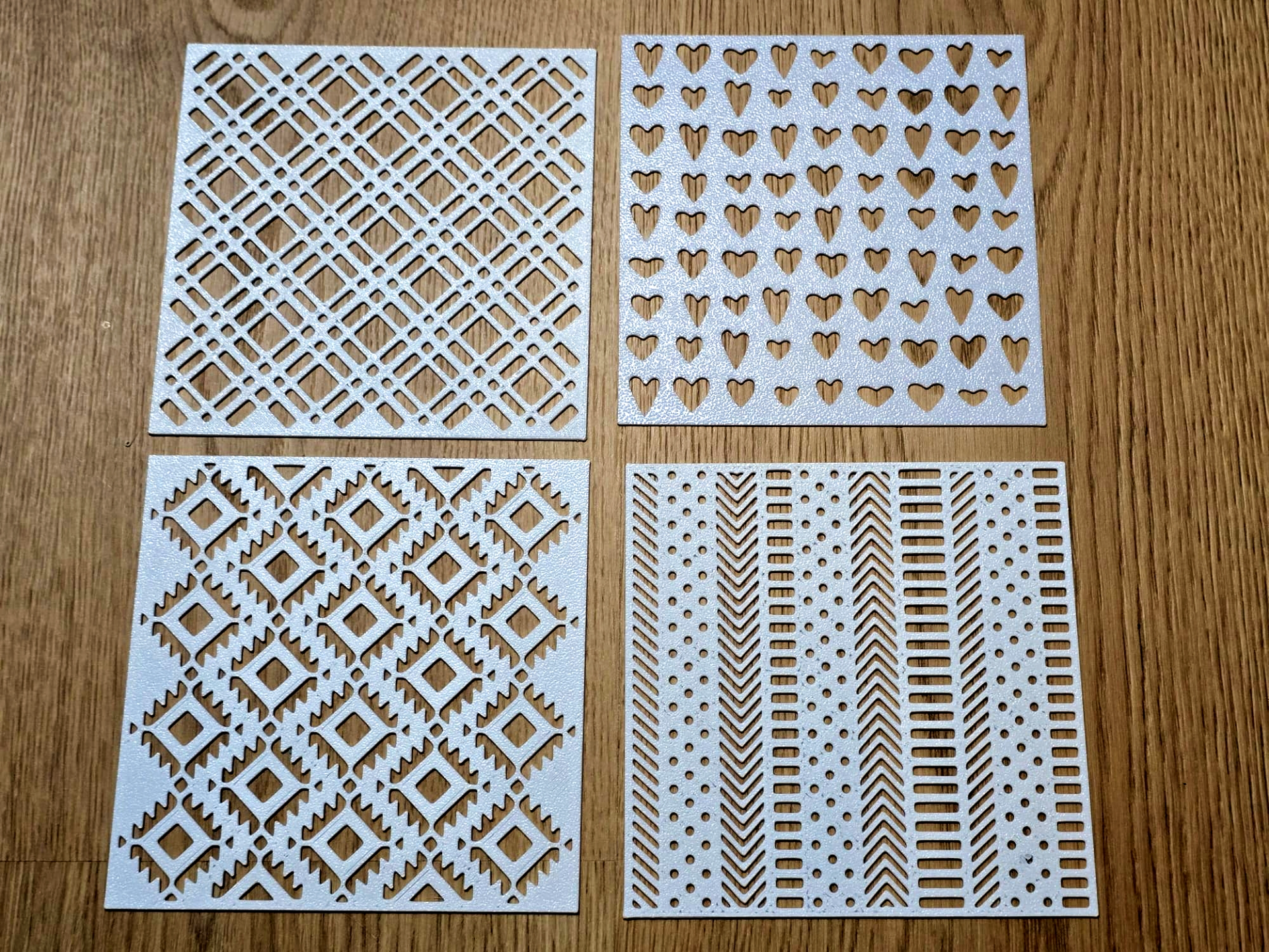 Stencil Craft Template Set 1