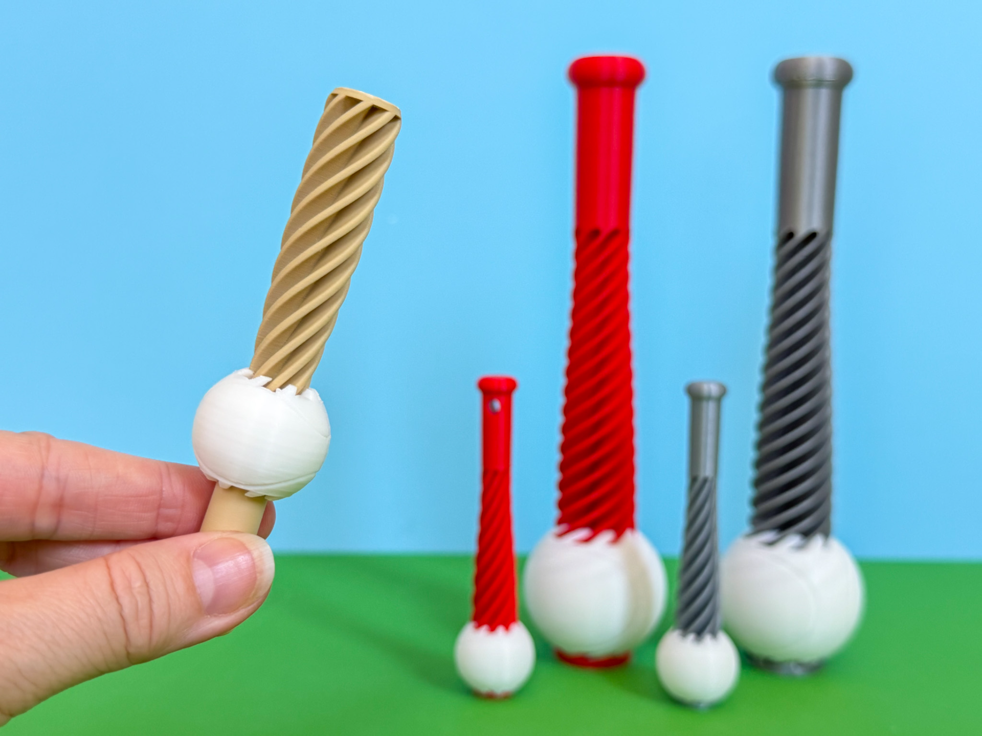 Bat & Ball Pass-Through Fidget (2 Sizes)