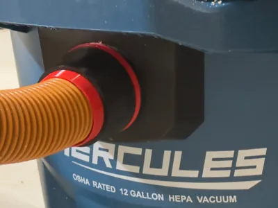 Adapter for 1 7/8 Hose to Hercules Dust Extractor