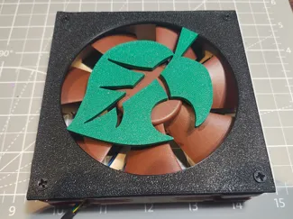 Animal Crossing Leaf 120mm Fan Cover